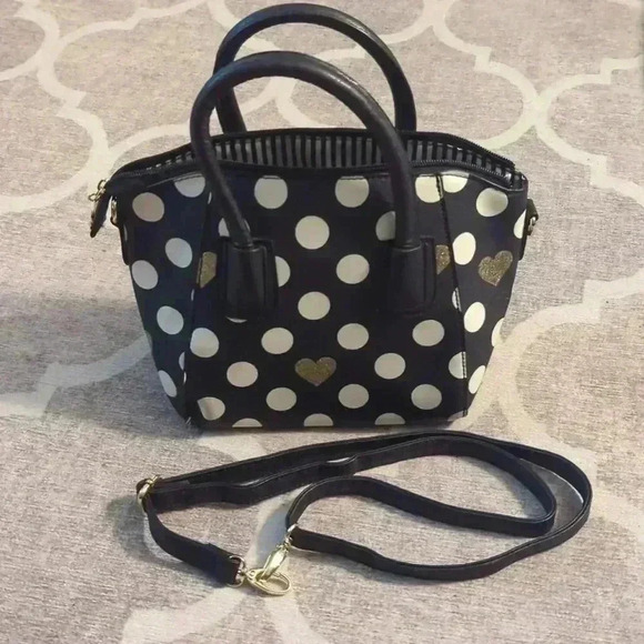 Luv Betsey by Betsey Johnson Bag Excellent Condition Polka Dot - Picture 9 of 9